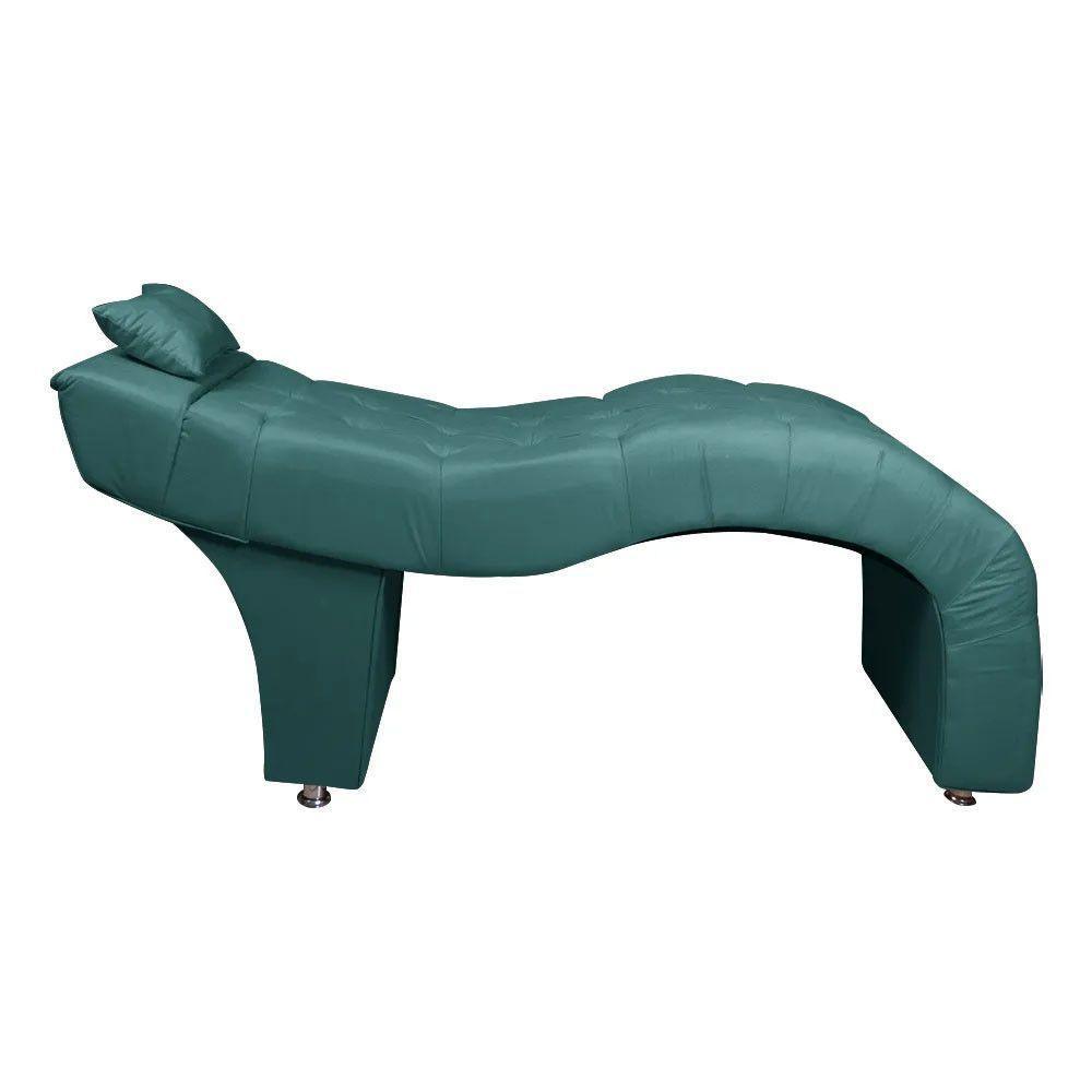 Maca Estofada Para Clínica De Estética Facial Com Capitonê Turquesa - 5