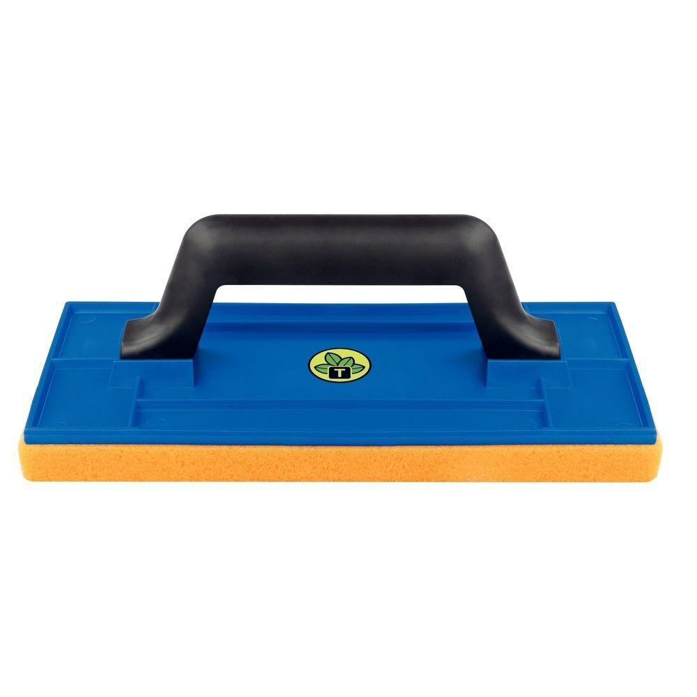 Desempenadeira Plástica Com Base Espuma Tramontina Sem Dentes Com Cabo Plástico Tramontina - 1