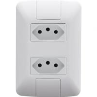 Kit 6 Conj 4x2 Com 2 Tomadas 2p+t Tramontina 20a 250v - 1