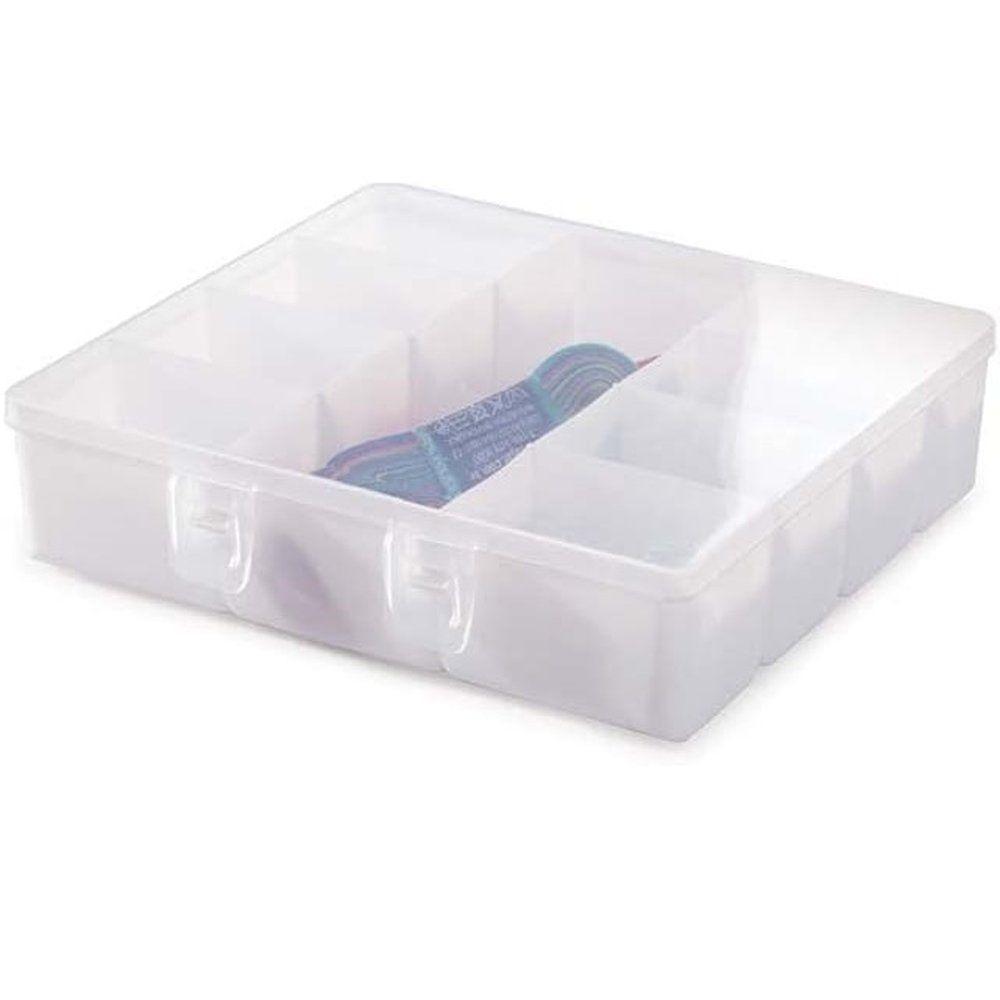 Caixa Organizadora Duo Com 9 Divisórias, Plasútil 008669 - 1