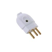 Kit 2 Plugue Macho 2p+t 10 A 250 V Tramontina Branco - 2