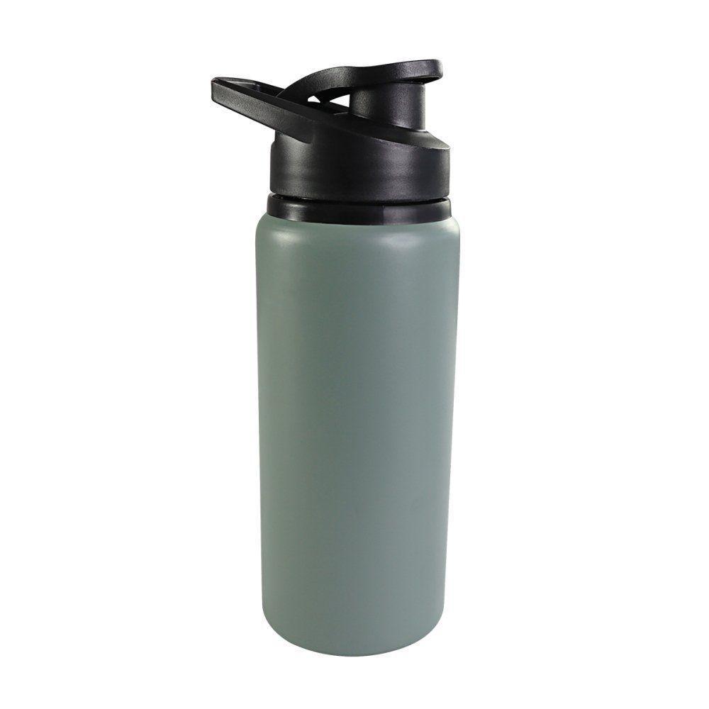 Garrafa Squeeze De Alumínio 600ml Com Alça - Verde - 6