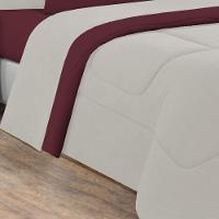 Edredom Malha 100% Algodão Gran Moratta 1 Peça King - Palha -vinho. - 3