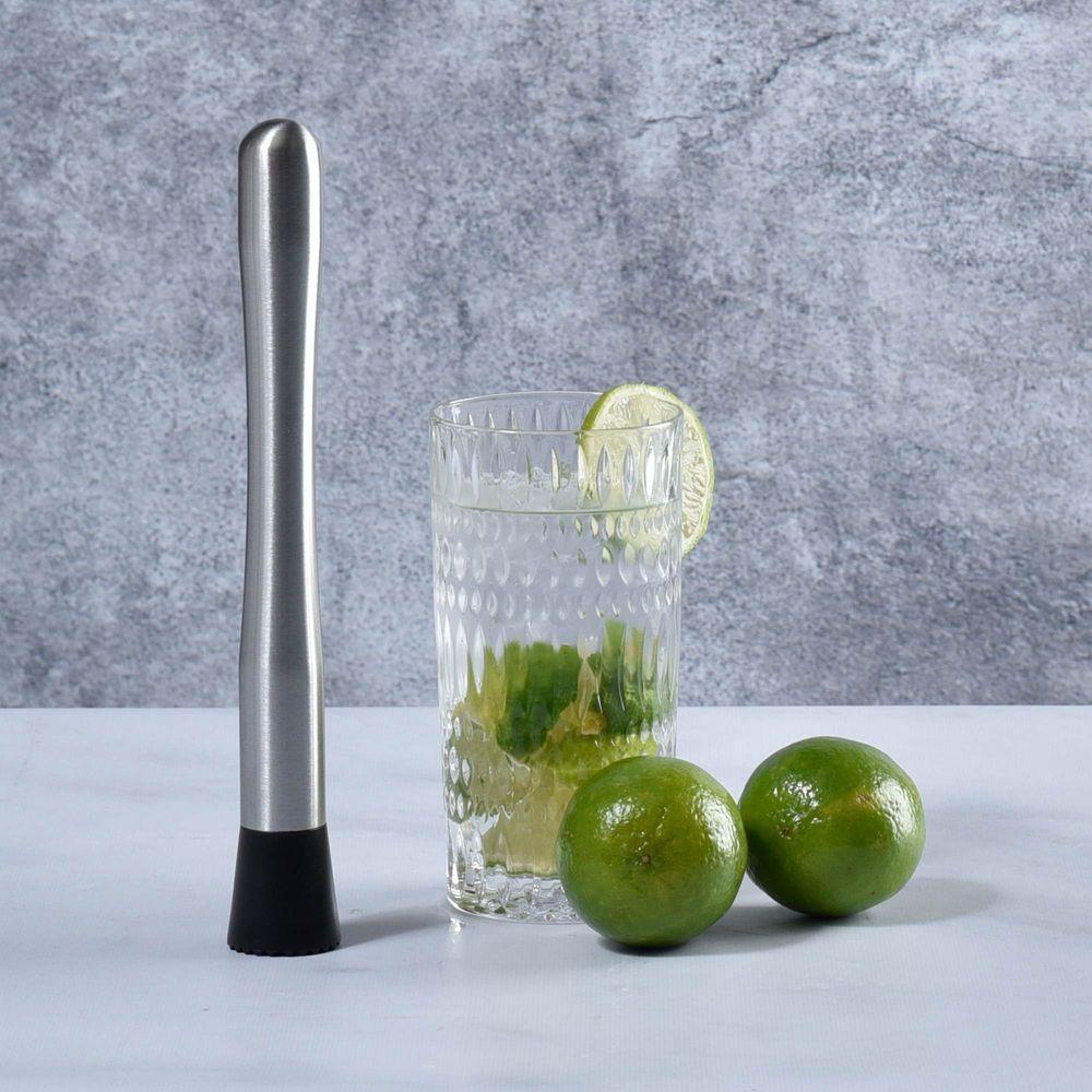 Socador Amassador Drink Ou Caipirinha 21cm Aço Inox Kenya - 3