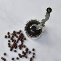 Moedor De Café Manual Em Vidro E Inox 18x7x12cm Mimo Style - 2