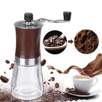 Moedor De Café Manual Em Vidro E Inox 18x7x12cm Mimo Style - 3