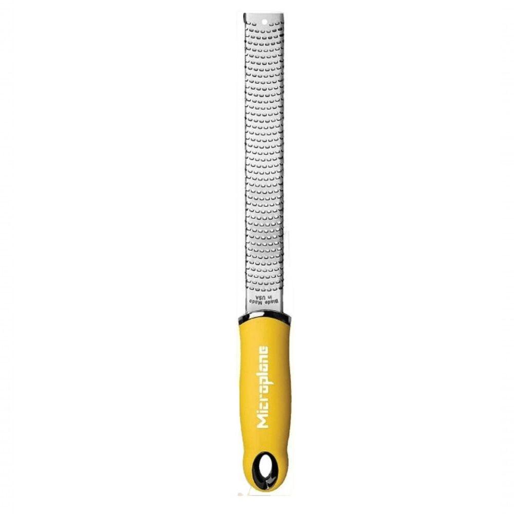 Ralador Em Aço Inox Classic Zester Microplane Amarelo - 1