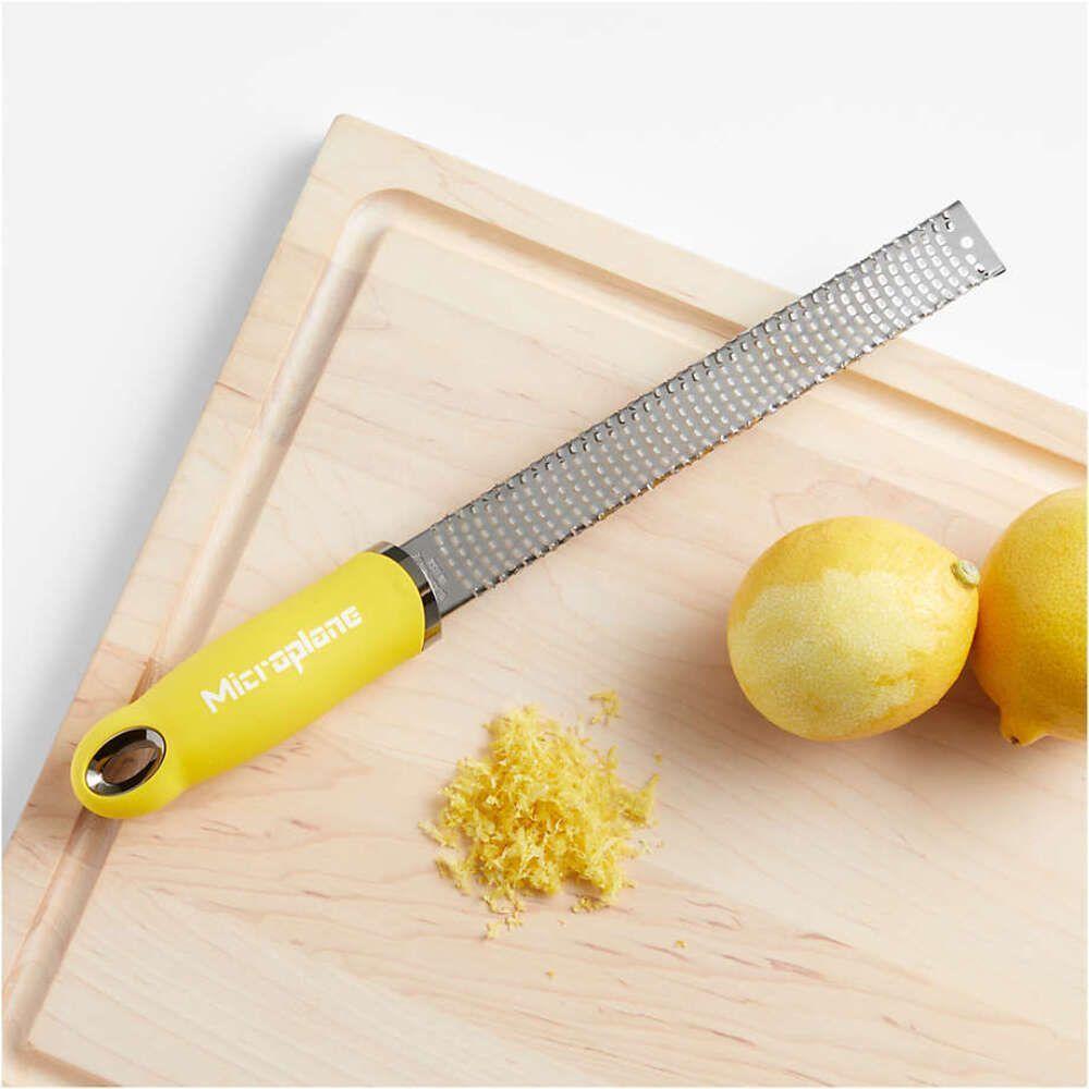 Ralador Em Aço Inox Classic Zester Microplane Amarelo - 3