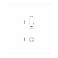 Moedor Tramontina Realce Sal Ou Pimenta Em Bambú E Aço Inox Com Moinho Em Cerâmica - 2