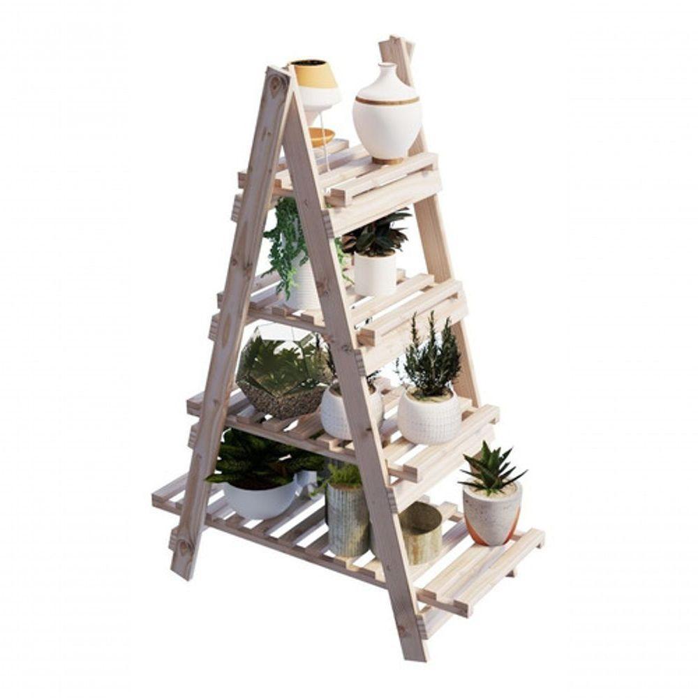 Expositor De Plantas E Suculentas Floreira Pinus - 1