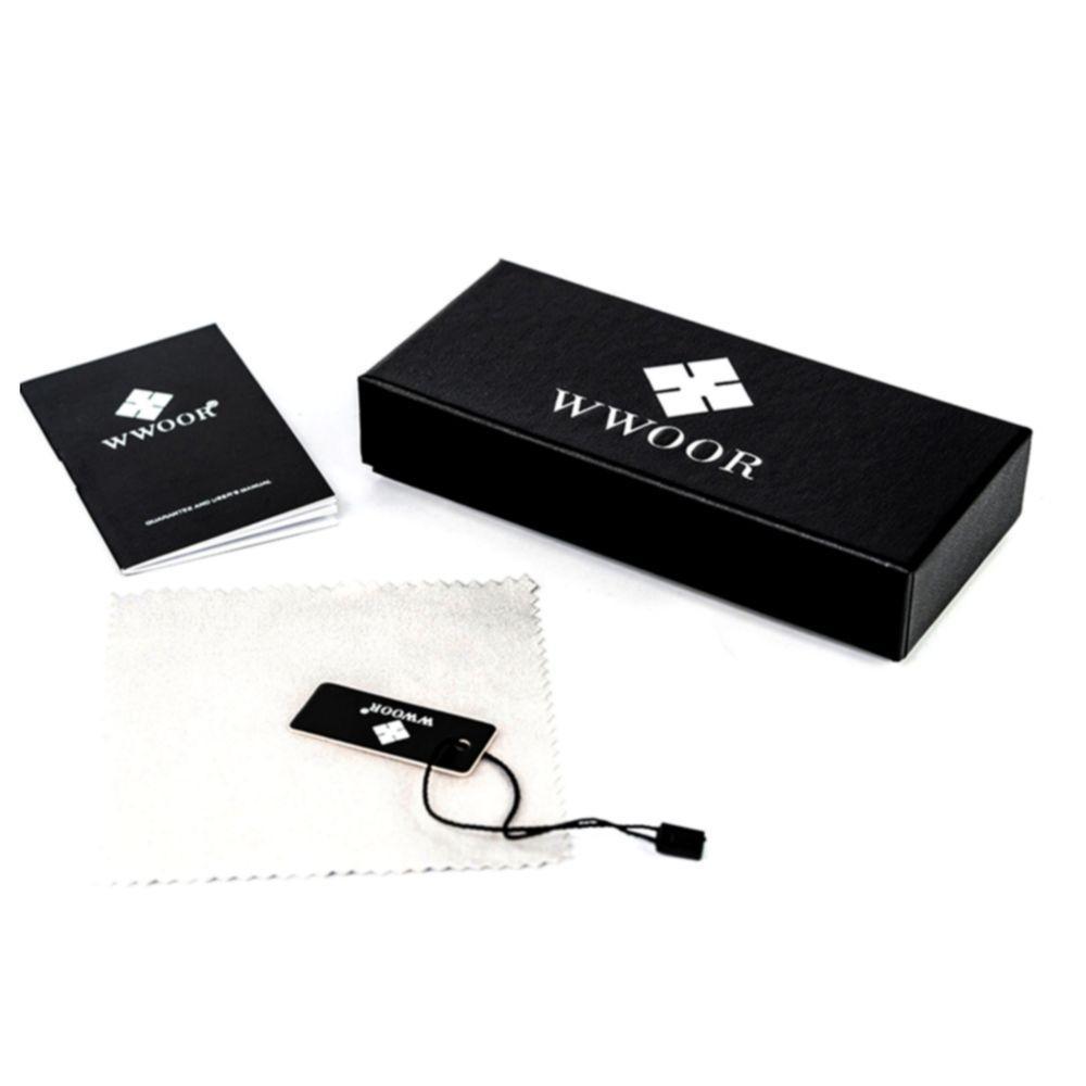 Relógio De Pulso Feminino Casual Com Strass Em Aço Inoxidavel Impermeavel Branco - 2