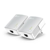 Repetidor Wireless Tp-link Powerline Tl-pa4010kit - 2 Tomadas - 600mbps - Prata E Branco - 1