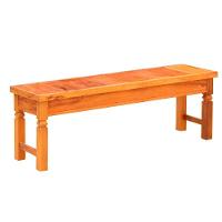 Banco Ripado 2,3m Madeira Maciça Natural - 1