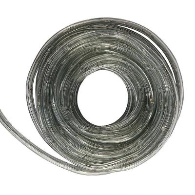 Mangueira Led Pisca Pisca Com 8 Funções Redonda à Prova D'água De 10m Branco Quente