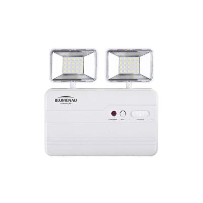 Bloco Autônomo Led 2 Faróis Quadrado - Blumenau Iluminação 5w 1200 Lumens
