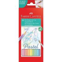 Lápis De Cor Aquarelável Tons Pastéis Com 10 Cores Faber-castell - 1