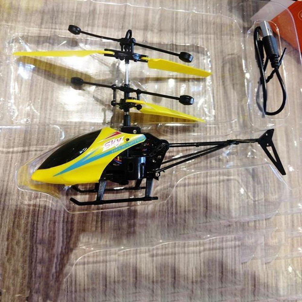 Helicóptero Drone Voa Com Luz E Aproximação Infravermelha - 7