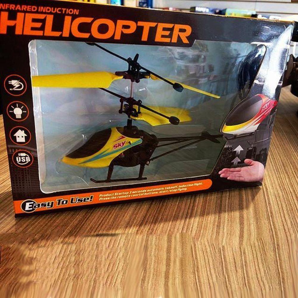 Helicóptero Drone Voa Com Luz E Aproximação Infravermelha - 6