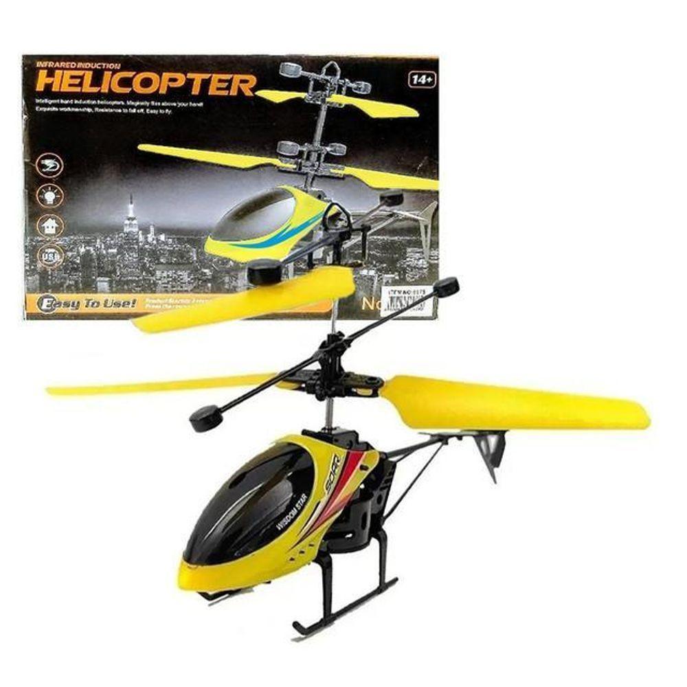 Helicóptero Drone Voa Com Luz E Aproximação Infravermelha - 4