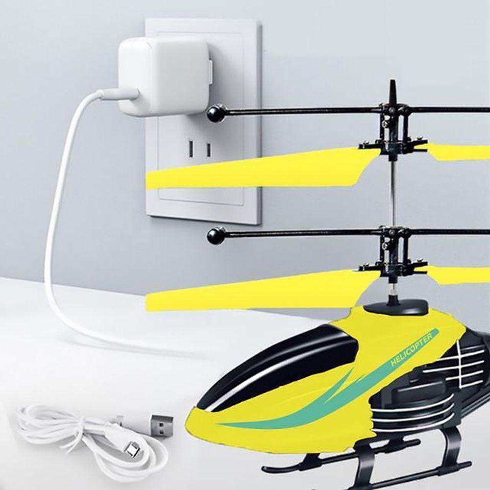 Helicóptero Drone Voa Com Luz E Aproximação Infravermelha - 9