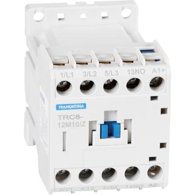 Minicontator Tripolar Tramontina Trc8-12m01-z 12a 24vcc 1na