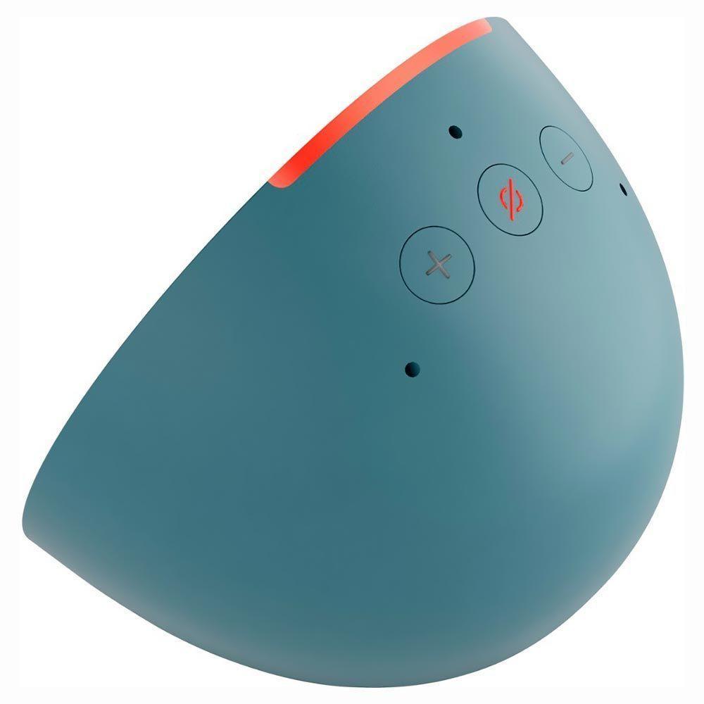 Caixa De Som Amazon Echo Pop Alexa / Bluetooth - Azul - 2