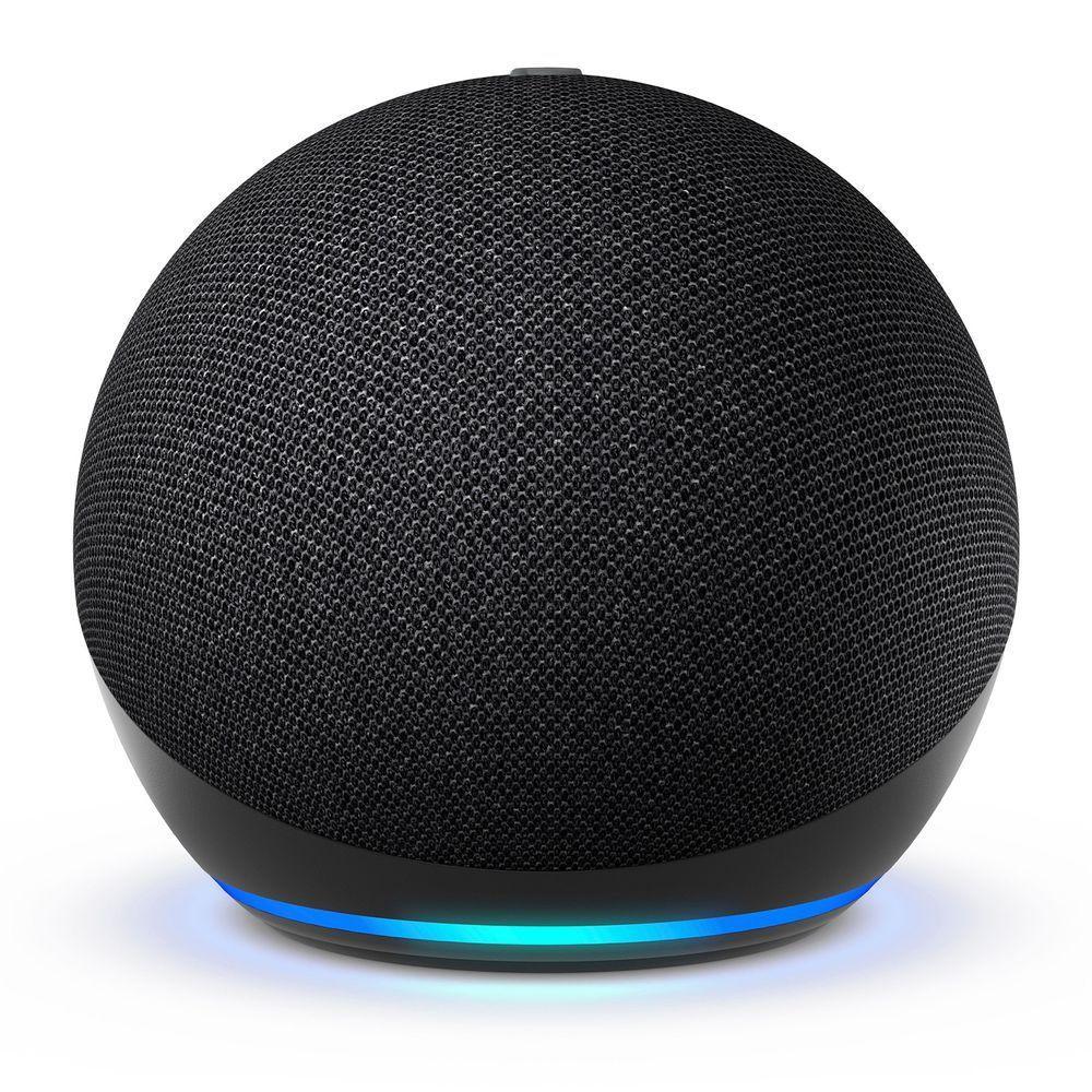 Caixa De Som Amazon Echo Dot 5 Geração / Alexa / Bluetooth - Preto - 3