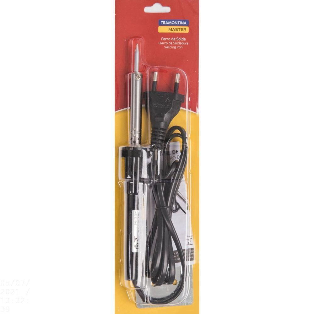 Ferro De Solda Tramontina 40 W 220 V Com Empunhadura Plástica Tramontina - 3