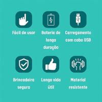 Bola Giratoria Gato Pet Brinquedo Interativo - 6