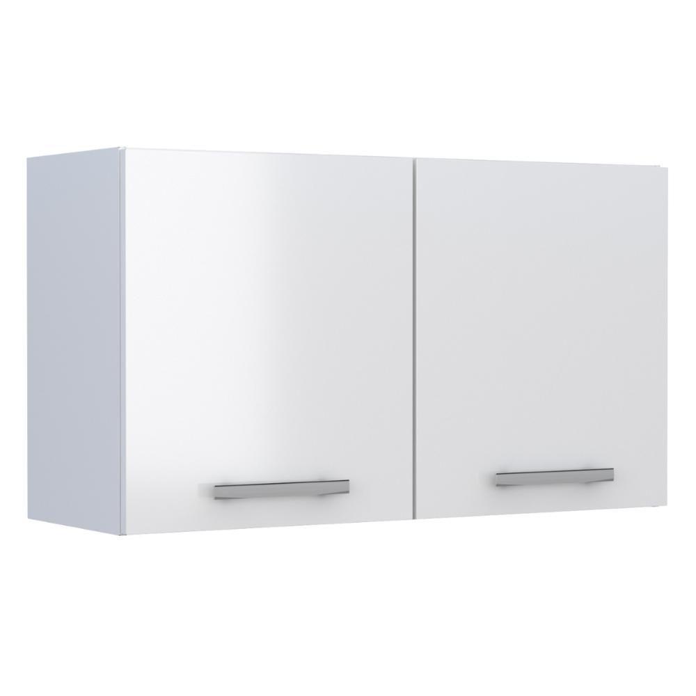 Armário Aéreo Com 2 Porta Araci Branco - 1