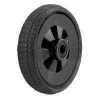 Pneu Maciço Tramontina De Pvc Com Roda Plástica 6.8 Polegada Para Carrinho De Mão E Triturador - 1