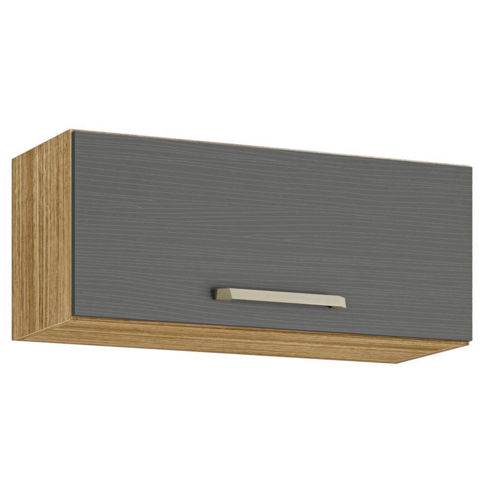 Armário Aéreo Com 1 Porta Basculante José Freijó Gris - 1