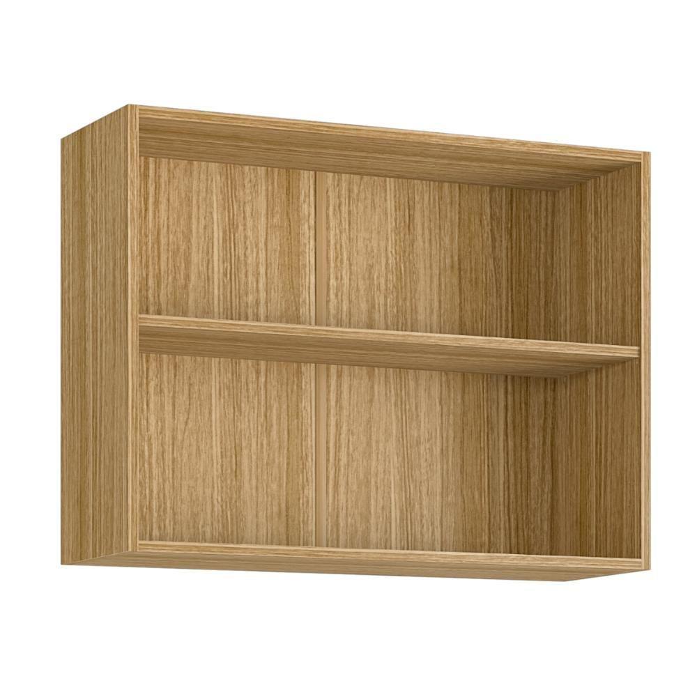 Armário Suspenso Com 2 Portas Tucson Freijó Gris - 2