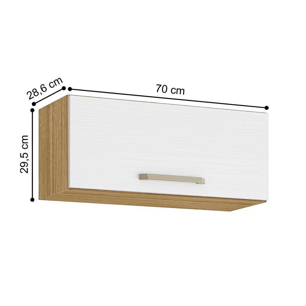 Armário Aéreo Com 1 Porta Basculante José Freijó Supremo - 3