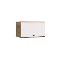 Armário Aéreo Celeste Kappesberg 100% Mdf 1 Porta Basculante Nogueira-branco 60cm - 1