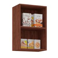 Armário Aéreo Com 1 Prateleira Orleans Nogueira Off White - 2