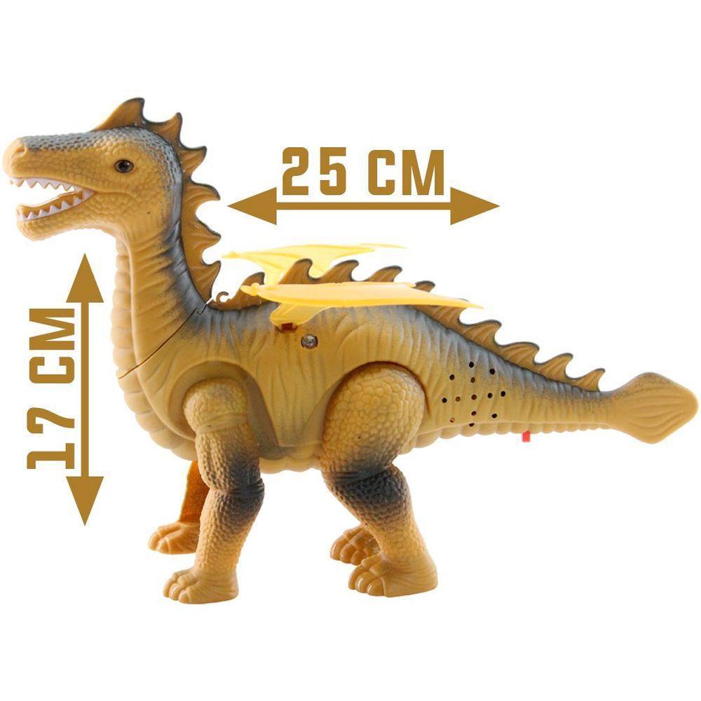 Dragão Elétrico Dragossauro Com Som Luzes E Movimento - 2