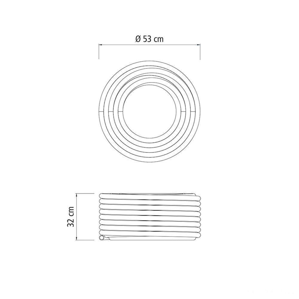 Mangueira Antitorção Multi Ats 1-2 Tramontina Laranja Em Pvc 3 Camadas 200 M Tramontina - 2