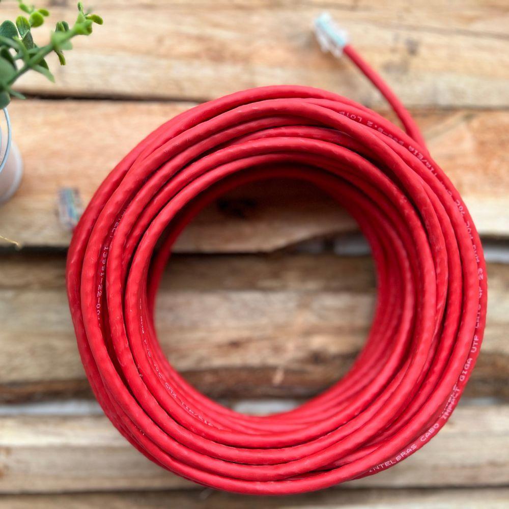 Cabo De Rede Lan Utp Cat6 Rj45 - Loja Gubler 25 Metros - 3