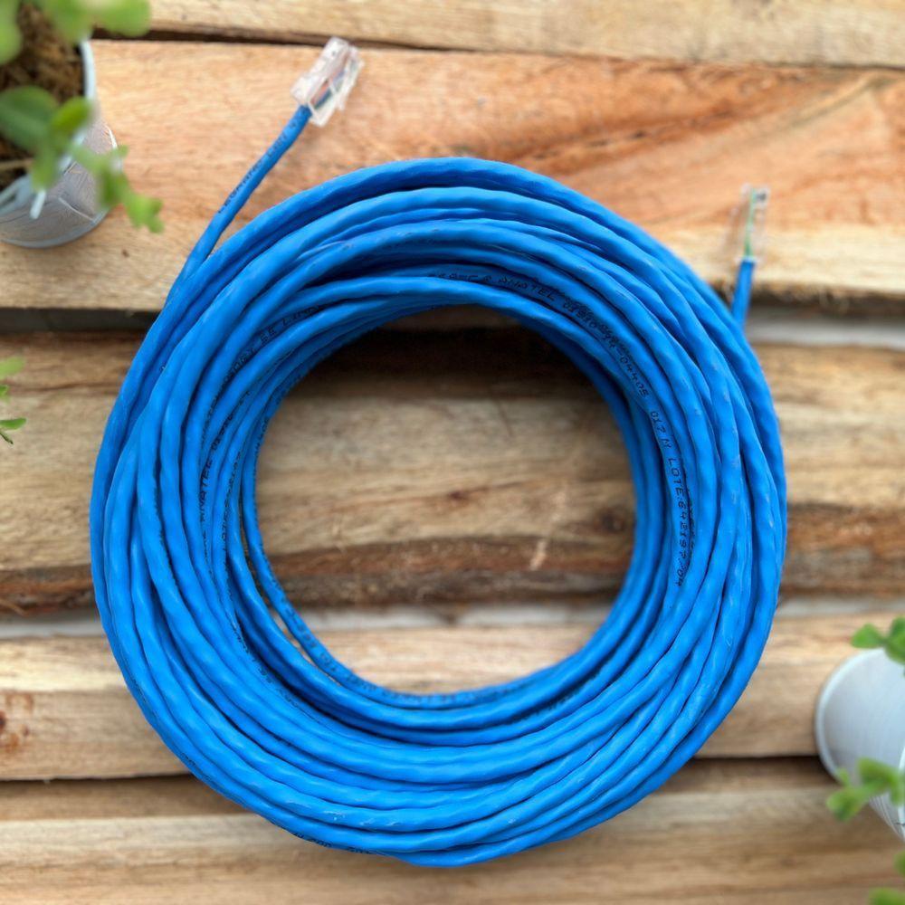 Cabo De Rede Lan Utp Cat5e Rj45 - Loja Gubler 25 Metros - 2