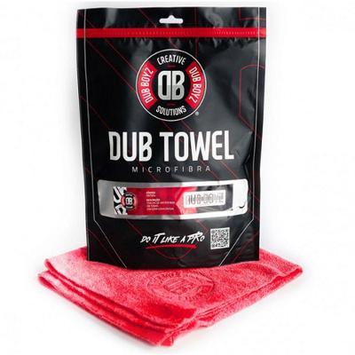 Dub Towel Microfibra Vermelha 400gsm Dub Boy´z 40x40cm