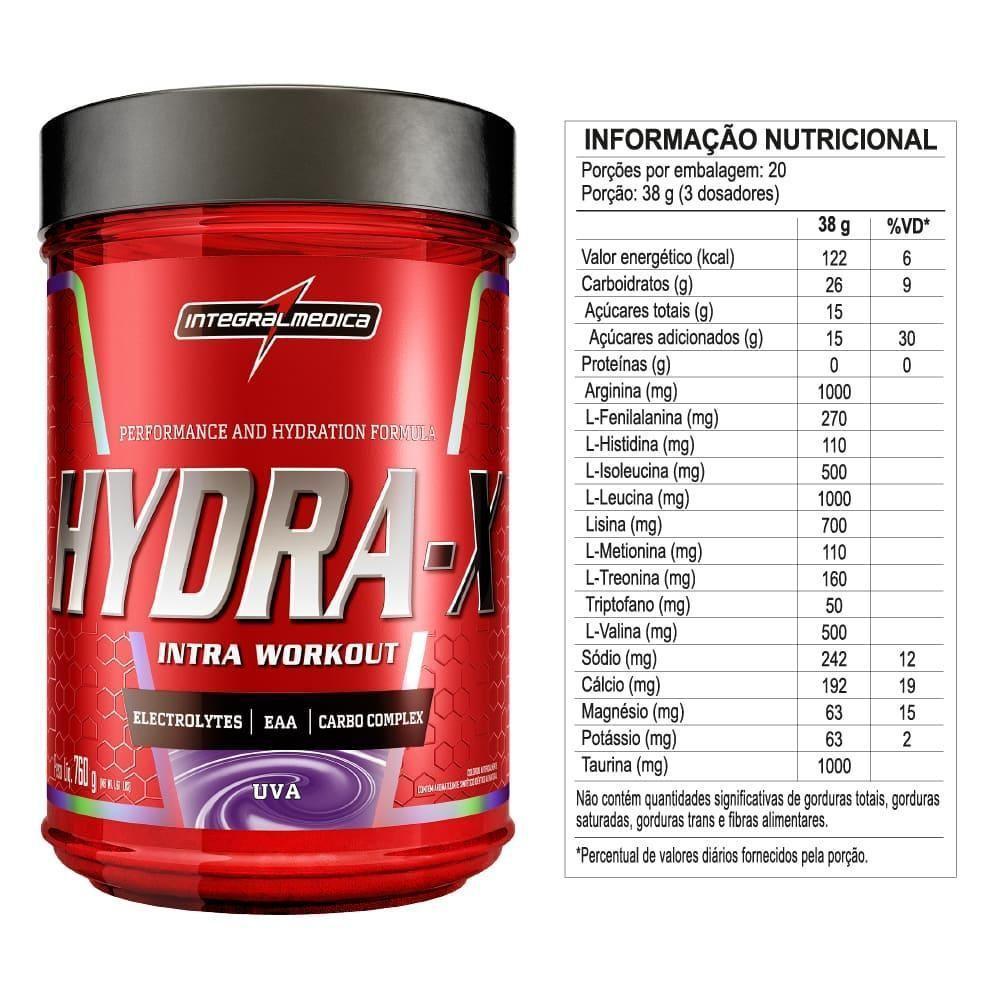 Hydra X 760g - Integralmedica - Uva - 2