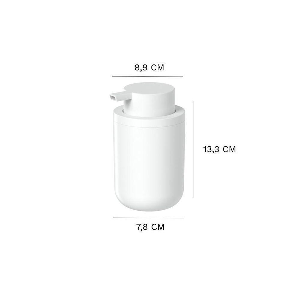 Porta Sabonete Líquido Bold Ou 7,8 X 8,9 X 13,3 Cm Cor:branco - 4