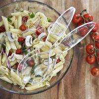 Conjunto De Saladeira + 2 Talheres Em Acrílico Transparente Kenya - 3