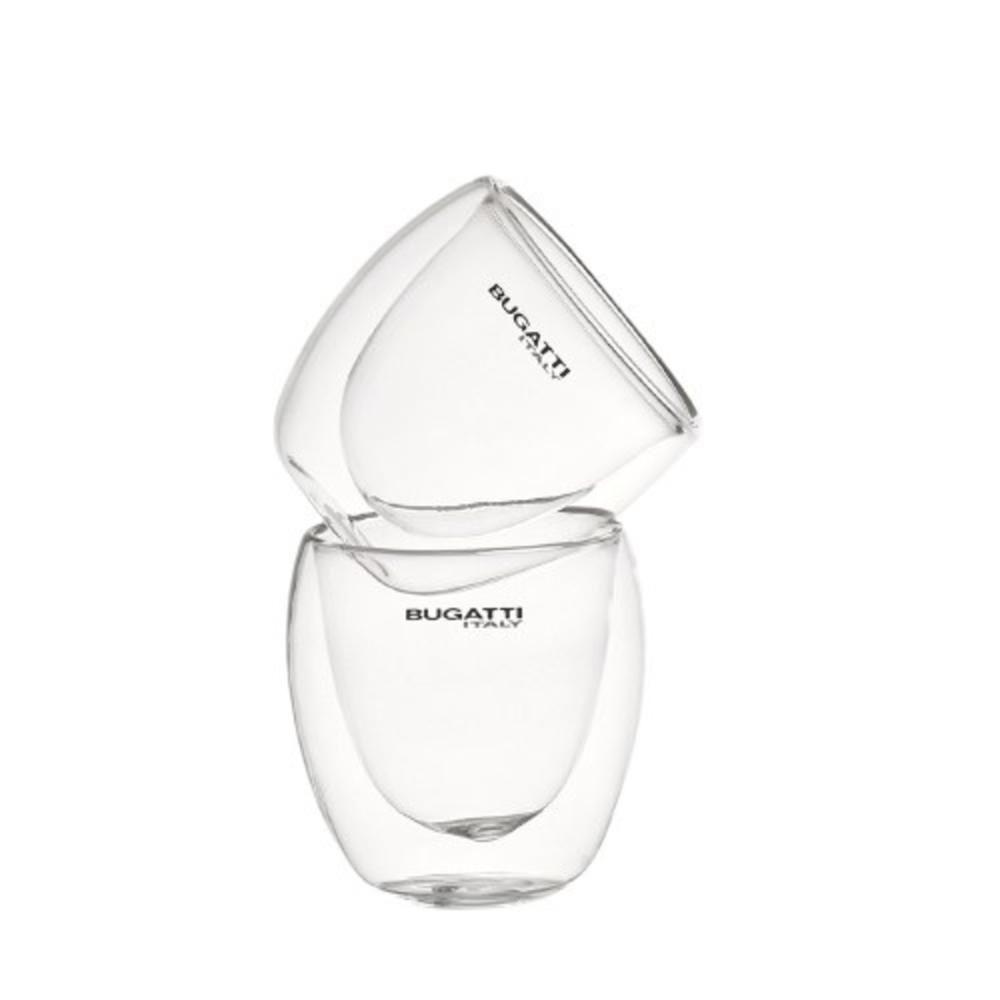 Jogo Chaleira Com Infusor 2 Copos Vidro 250ml Chá Bugatti - 6