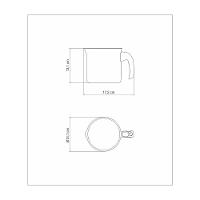 Fervedor Tramontina Allegra Em Aço Inox E Cabo De Baquelite 12 Cm 1,4 L - 6