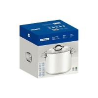 Espagueteira Tramontina Solar Aço Inox Fundo Triplo 24 Cm 7,7 Litros