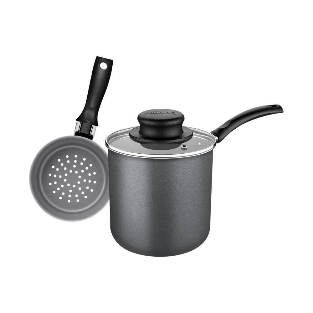 Cuscuzeira Tramontina Antiaderente Max Chumbo 10 Cm 0,8 L - 1