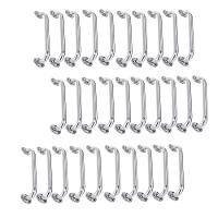 Alça De Apoio 50cm Barra Inox Kit 30 Unidades Banheiro Corrimao Acessibilidade - 1