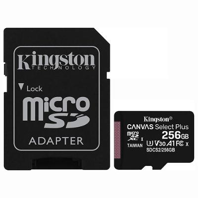 Cartao De Memoria Micro Sd Kingston 256gb - 100mbs - (sdcs2-256gb)